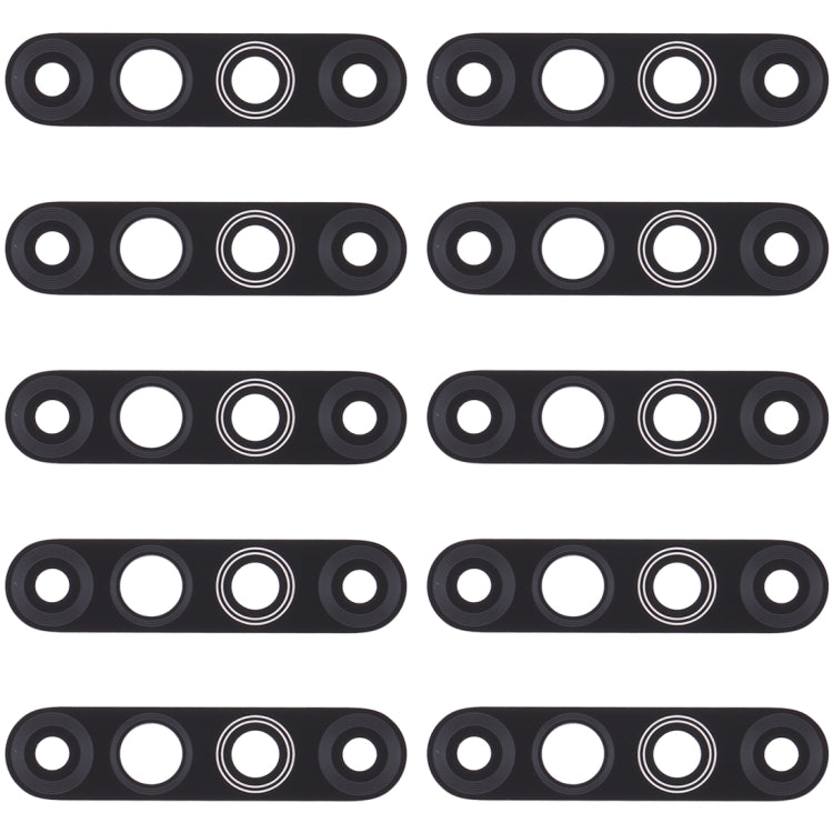 For Infinix Hot 8 10pcs Back Camera Lens - Camera Parts by buy2fix | Online Shopping UK | buy2fix
