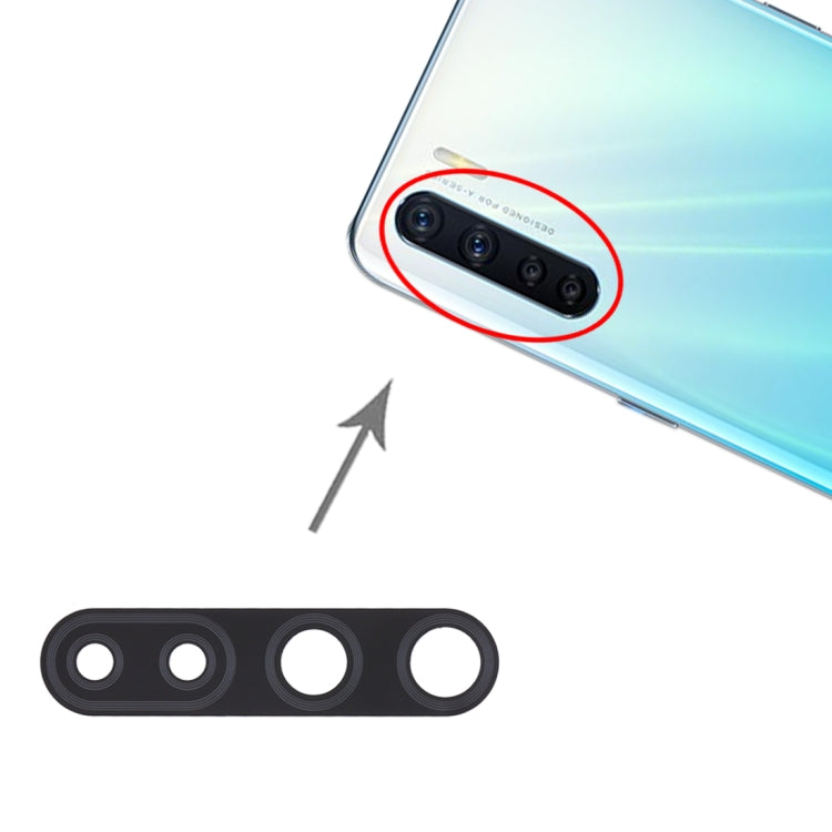 For OPPO A91 10pcs Back Camera Lens - Camera Series by buy2fix | Online Shopping UK | buy2fix