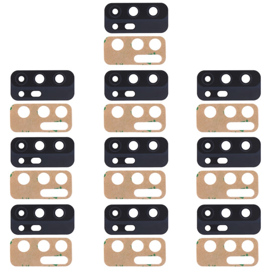 For Vivo Z6 5G 10pcs Back Camera Lens - Camera Parts by buy2fix | Online Shopping UK | buy2fix