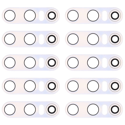 For Vivo X27 10pcs Back Camera Lens (White) - Camera Parts by buy2fix | Online Shopping UK | buy2fix