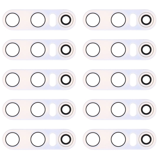 For Vivo X27 10pcs Back Camera Lens (White)