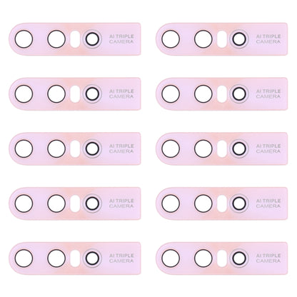 For Vivo S1 / V15 10pcs Back Camera Lens (Pink) - Camera Parts by buy2fix | Online Shopping UK | buy2fix