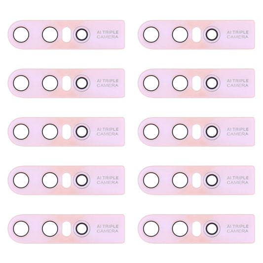 For Vivo S1 / V15 10pcs Back Camera Lens (Pink) - Camera Parts by buy2fix | Online Shopping UK | buy2fix