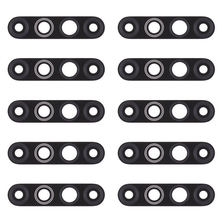 For Infinix Hot 8 / X650C / X650B / X650 / X650D 10pcs Back Camera Lens - Camera Parts by buy2fix | Online Shopping UK | buy2fix