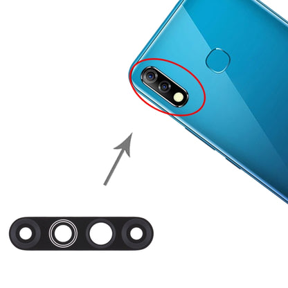 For Infinix Hot 8 / X650C / X650B / X650 / X650D 10pcs Back Camera Lens - Camera Parts by buy2fix | Online Shopping UK | buy2fix