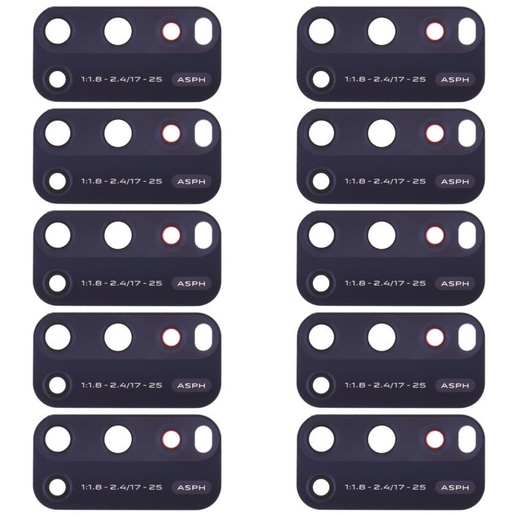 For Vivo V19 10pcs Back Camera Lens - Camera Parts by buy2fix | Online Shopping UK | buy2fix