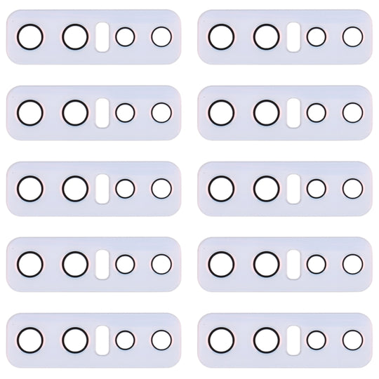 For Vivo V17 Pro 10pcs Back Camera Lens (White)