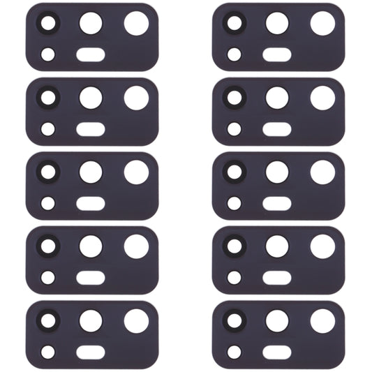 For Vivo V17 10pcs Back Camera Lens (Black) - Camera Parts by buy2fix | Online Shopping UK | buy2fix