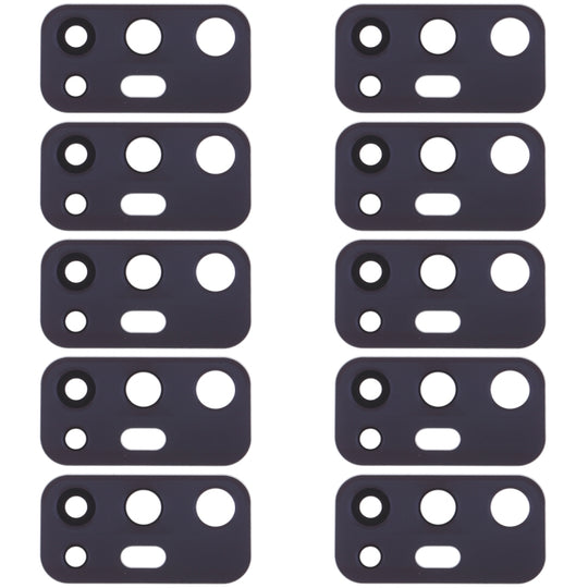 For Vivo V17 10pcs Back Camera Lens (Black)