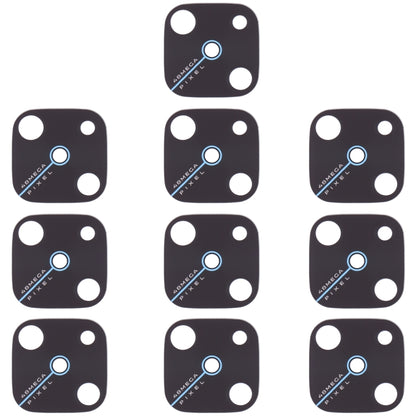 For Vivo Y9s 10pcs Back Camera Lens (Black) - Camera Parts by buy2fix | Online Shopping UK | buy2fix