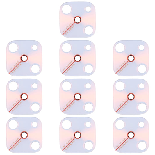 For Vivo Y9s 10pcs Back Camera Lens (White) - Camera Parts by buy2fix | Online Shopping UK | buy2fix