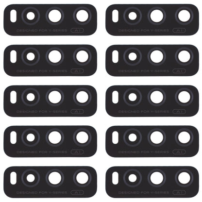 For Vivo Y70s 10pcs Back Camera Lens - Camera Parts by buy2fix | Online Shopping UK | buy2fix
