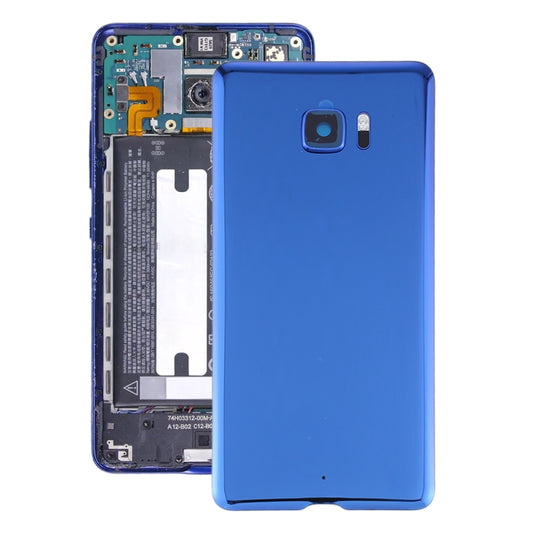 Battery Back Cover With Camera Lens Cover for HTC U Ultra(Blue) - Back Cover by buy2fix | Online Shopping UK | buy2fix