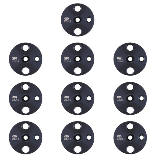 For Vivo s6 5G 10pcs Back Camera Lens - Camera Parts by buy2fix | Online Shopping UK | buy2fix