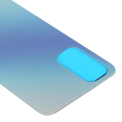 For OPPO Reno4 5G Battery Back Cover (Blue) - Back Cover by buy2fix | Online Shopping UK | buy2fix