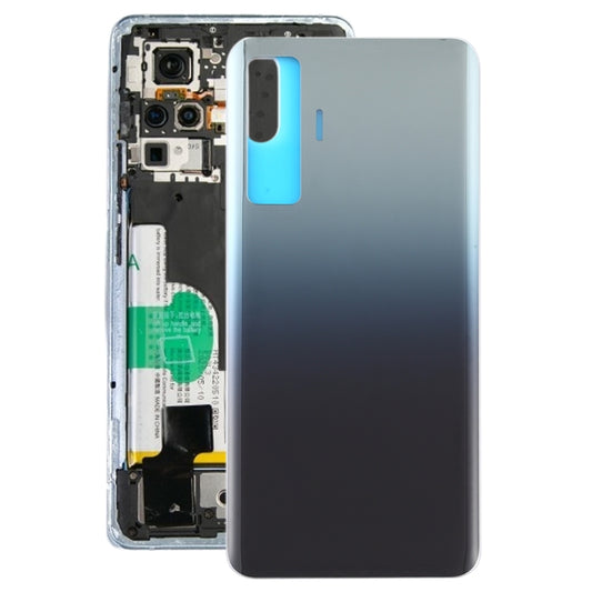 For Vivo X50 Battery Back Cover (Black) - Back Cover by buy2fix | Online Shopping UK | buy2fix