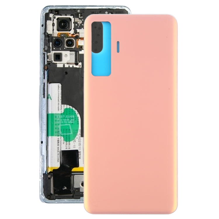 For Vivo X50 Battery Back Cover (Pink) - Back Cover by buy2fix | Online Shopping UK | buy2fix