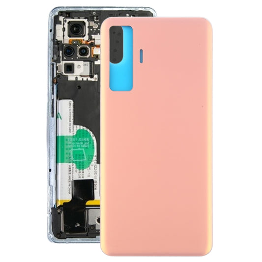 For Vivo X50 Battery Back Cover (Pink) - Back Cover by buy2fix | Online Shopping UK | buy2fix