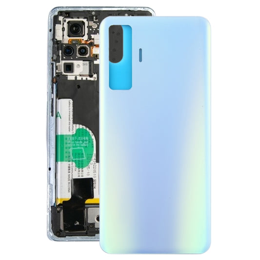 For Vivo X50 Battery Back Cover (Blue) - Back Cover by buy2fix | Online Shopping UK | buy2fix