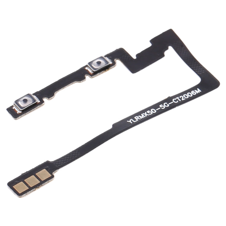 For Vivo X50 Volume Button Flex Cable - Flex Cable by buy2fix | Online Shopping UK | buy2fix