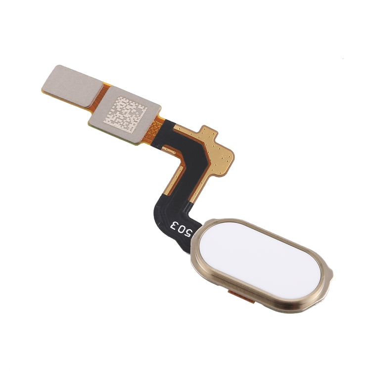 For OPPO A57  Fingerprint Sensor Flex Cable (Gold) - Flex Cable by buy2fix | Online Shopping UK | buy2fix
