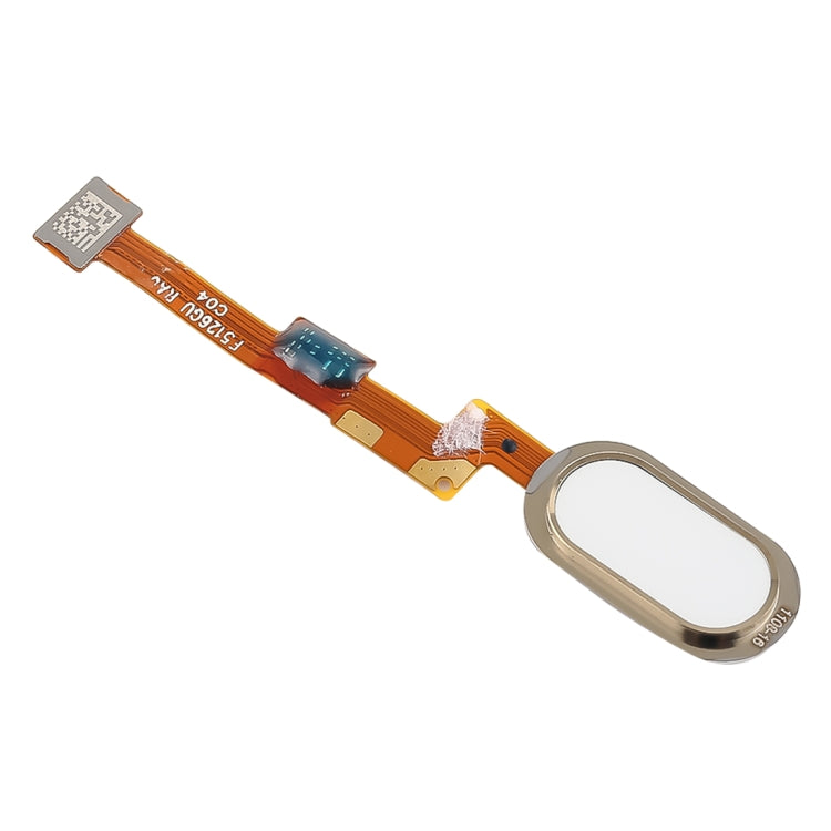 For Vivo Y66 / Y67 Fingerprint Sensor Flex Cable(Gold) - Flex Cable by buy2fix | Online Shopping UK | buy2fix