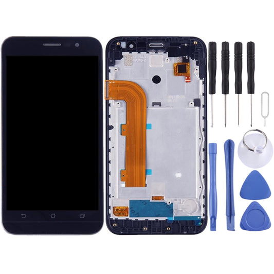 OEM LCD Screen for ASUS Zenfone Ir ZB500KL X00AD Digitizer Full Assembly with Frame（Black) - LCD Screen by buy2fix | Online Shopping UK | buy2fix