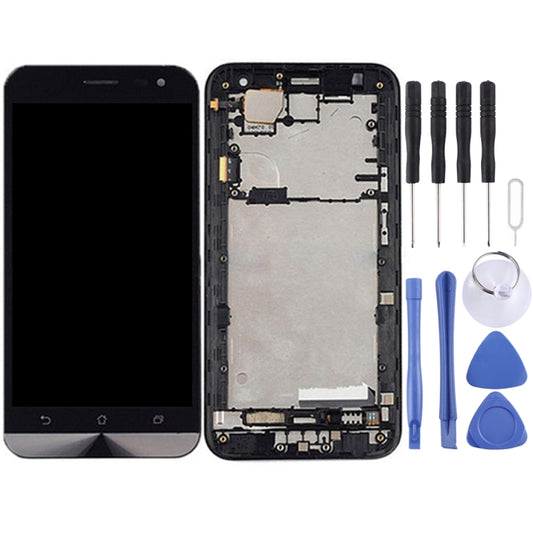 OEM LCD Screen for ASUS Zenfone 2 Laser ZE500KL ZE500KG Z00ED Digitizer Full Assembly with Frame（Black) - LCD Screen by buy2fix | Online Shopping UK | buy2fix