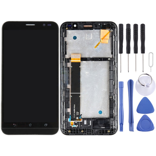 OEM LCD Screen for ASUS Zenfone Ir TV ZB551KL TD-LTE X013D X013DB Digitizer Full Assembly with Frame（Black) - LCD Screen by buy2fix | Online Shopping UK | buy2fix