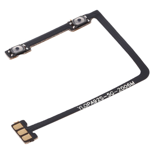 For OPPO A92 Volume Button Flex Cable - Flex Cable by buy2fix | Online Shopping UK | buy2fix