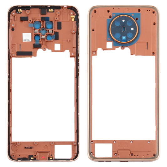 Middle Frame Bezel Plate for Nokia 5.3 TA-1227 / TA-1229 / TA-1223 / TA-12234 (Gold) - Full Housing Cover by buy2fix | Online Shopping UK | buy2fix