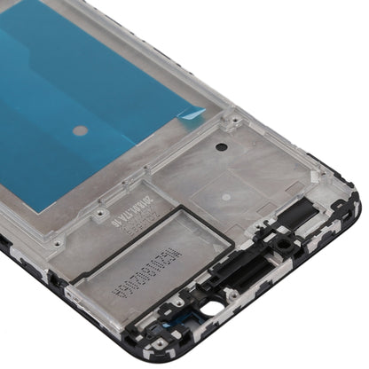 Front Housing LCD Frame Bezel for Huawei Enjoy 8(Black) - Full Housing Cover by buy2fix | Online Shopping UK | buy2fix