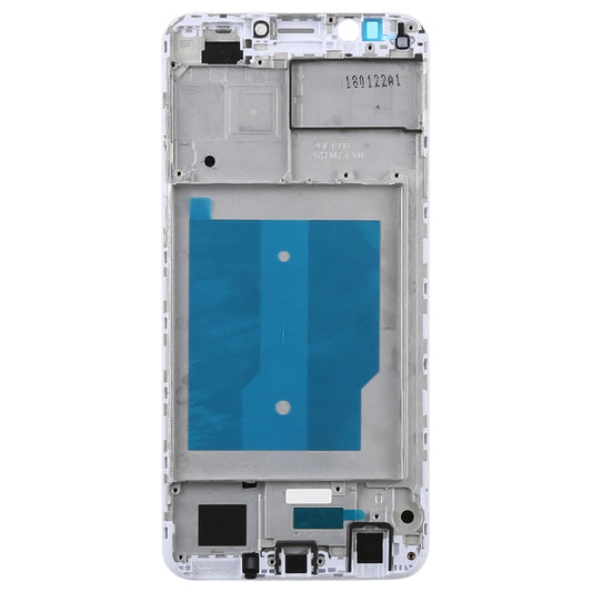 Front Housing LCD Frame Bezel for Huawei Enjoy 8(White) - Full Housing Cover by buy2fix | Online Shopping UK | buy2fix
