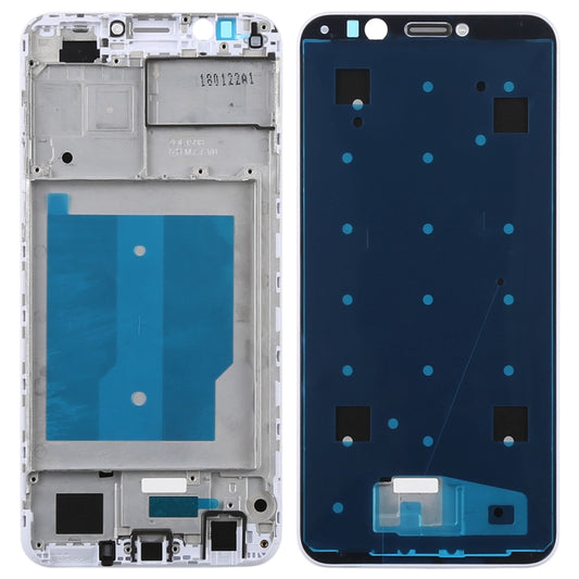 Front Housing LCD Frame Bezel for Huawei Enjoy 8(White) - Full Housing Cover by buy2fix | Online Shopping UK | buy2fix