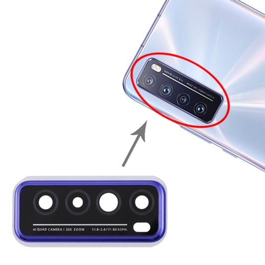 For Huawei Nova 7 5G  Camera Lens Cover (Purple) - Camera Series by buy2fix | Online Shopping UK | buy2fix