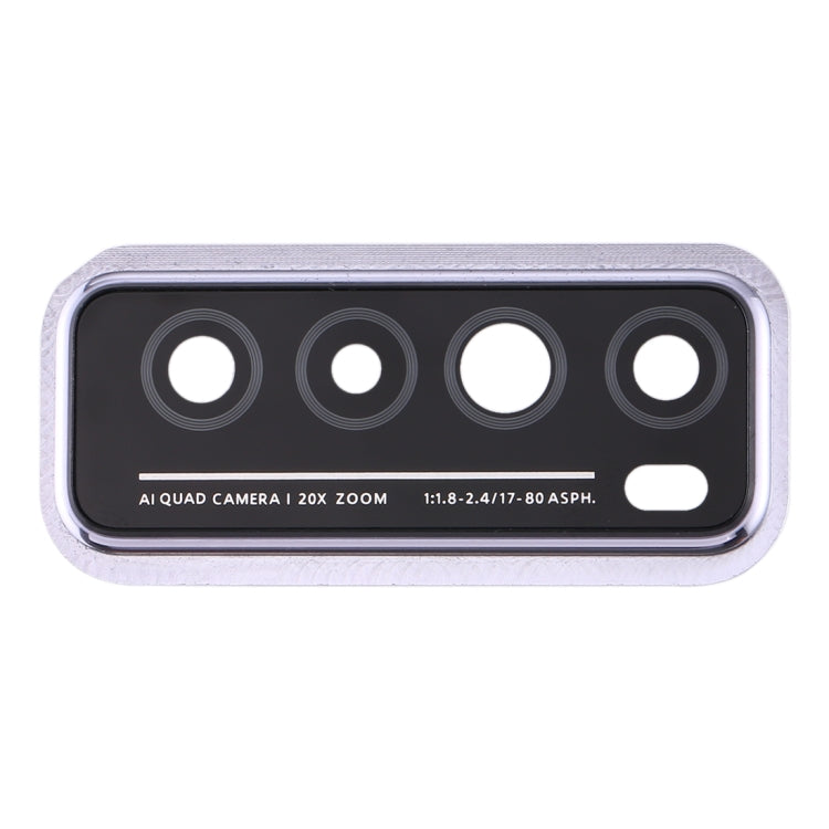 For Huawei Nova 7 5G  Camera Lens Cover (Silver) - Camera Series by buy2fix | Online Shopping UK | buy2fix