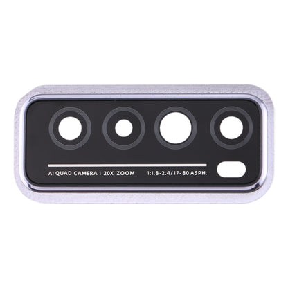 For Huawei Nova 7 5G  Camera Lens Cover (Silver) - Camera Series by buy2fix | Online Shopping UK | buy2fix