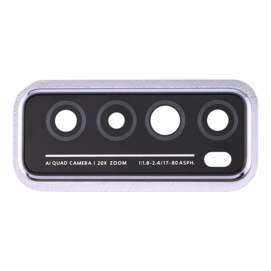 For Huawei Nova 7 5G  Camera Lens Cover (Silver) - Camera Series by buy2fix | Online Shopping UK | buy2fix