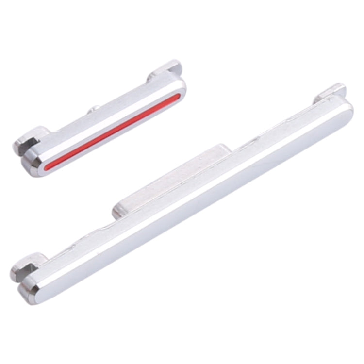 Power Button and Volume Control Button for Huawei P40 (Silver) - Others by buy2fix | Online Shopping UK | buy2fix