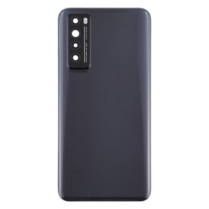 Original Battery Back Cover With Camera Lens Cover for Huawei Nova 7 5G(Black) - Back Cover by buy2fix | Online Shopping UK | buy2fix
