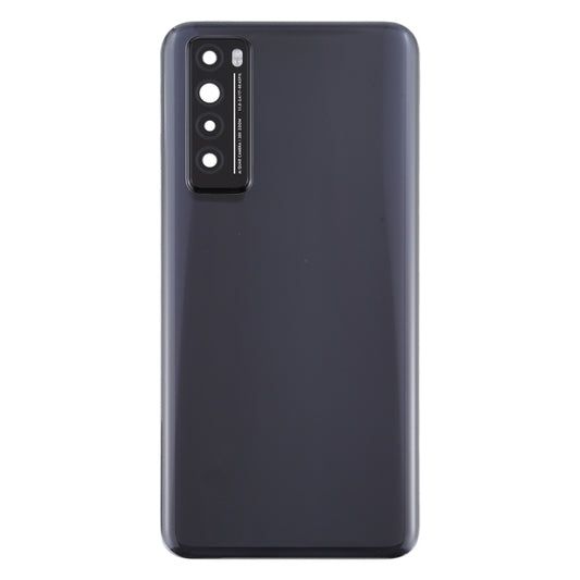 Original Battery Back Cover With Camera Lens Cover for Huawei Nova 7 5G(Black) - Back Cover by buy2fix | Online Shopping UK | buy2fix