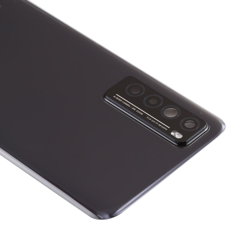 Original Battery Back Cover With Camera Lens Cover for Huawei Nova 7 5G(Black) - Back Cover by buy2fix | Online Shopping UK | buy2fix