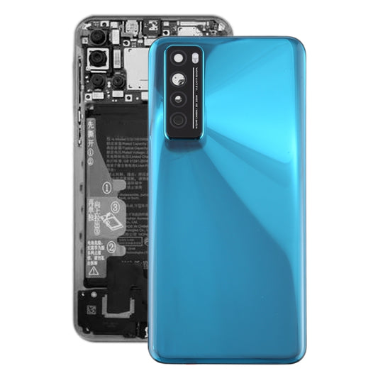 Original Battery Back Cover With Camera Lens Cover for Huawei Nova 7 5G(Green) - Back Cover by buy2fix | Online Shopping UK | buy2fix