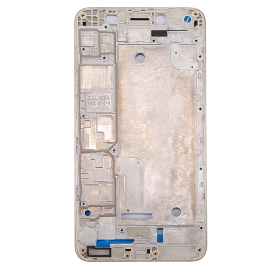 For Huawei Honor 5 / Y5 II Front Housing LCD Frame Bezel Plate(Gold) - Frame Bezel Plate by buy2fix | Online Shopping UK | buy2fix