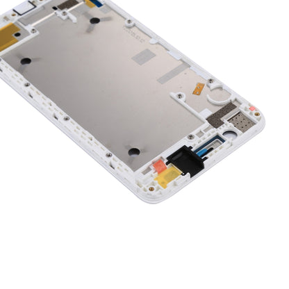 For Huawei Y6 / Honor 4A Front Housing LCD Frame Bezel Plate(White) - Frame Bezel Plate by buy2fix | Online Shopping UK | buy2fix