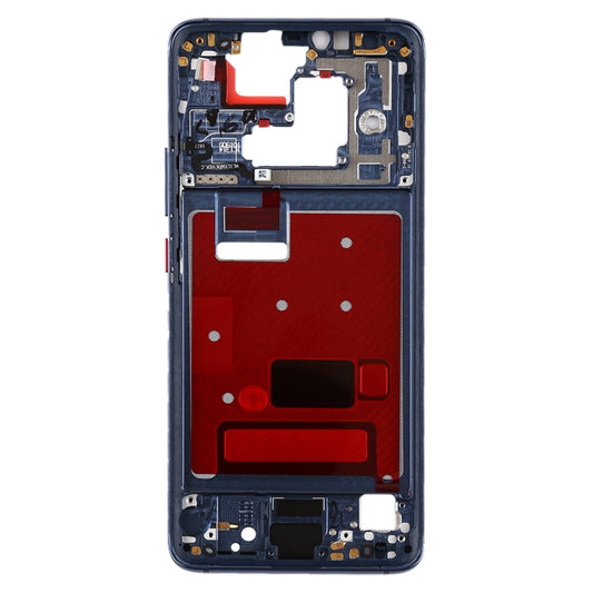 Front Housing LCD Frame Bezel Plate with Side Keys for Huawei Mate 20 Pro(Blue) - Full Housing Cover by buy2fix | Online Shopping UK | buy2fix