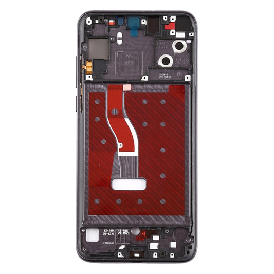 Front Housing LCD Frame Bezel Plate with Side Keys for Huawei Nova 4(Grey) - Full Housing Cover by buy2fix | Online Shopping UK | buy2fix