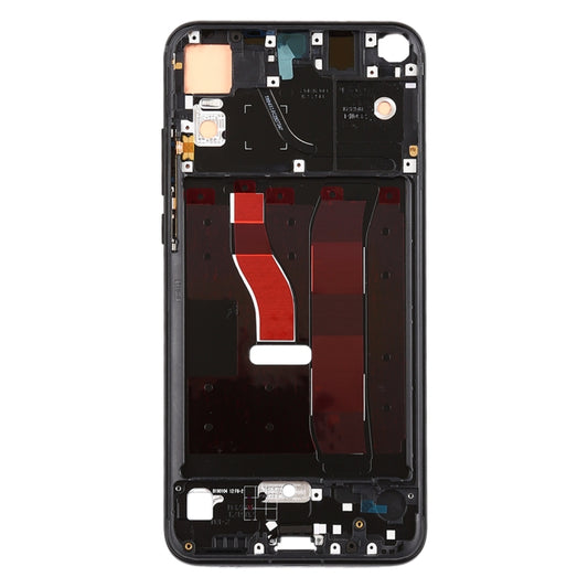 Front Housing LCD Frame Bezel Plate with Side Keys for Huawei Honor V20 (Honor View 20)(Black) - Frame Bezel Plate by buy2fix | Online Shopping UK | buy2fix