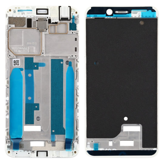 Plaque de lunette de cadre central pour Asus Zenfone 3 Max ZC553KL (blanc)