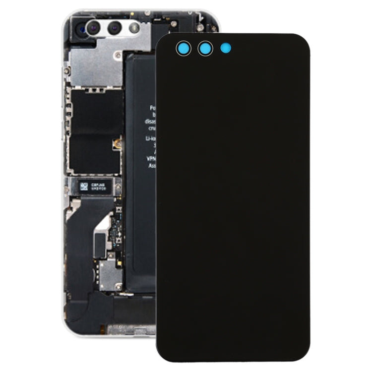 Battery Back Cover with Camera Lens & Side Keys for Asus ZenFone 4 ZE554KL(Black) - Back Cover by buy2fix | Online Shopping UK | buy2fix